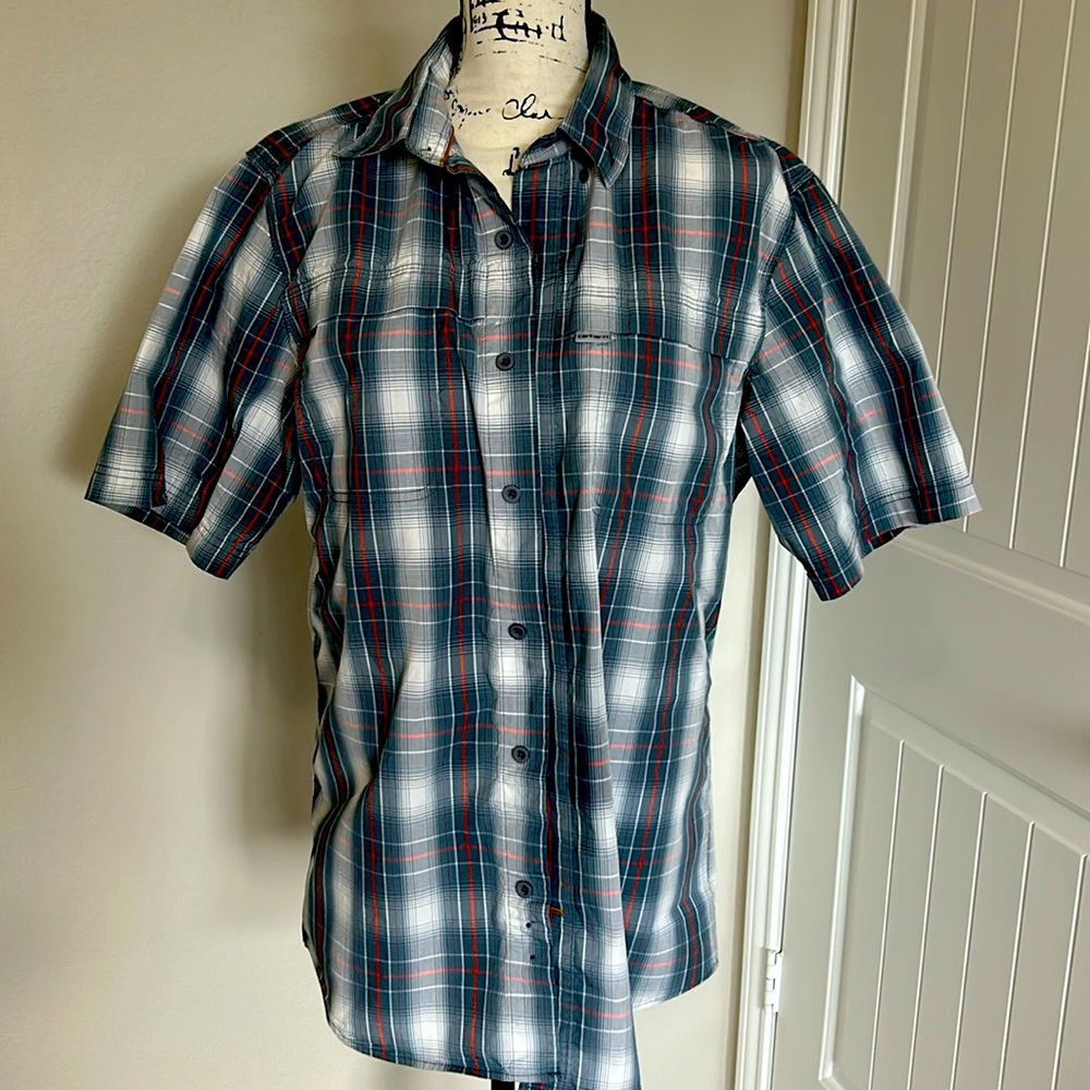 Men’s Carhartt Button Down Relaxed Fit M short sleeve